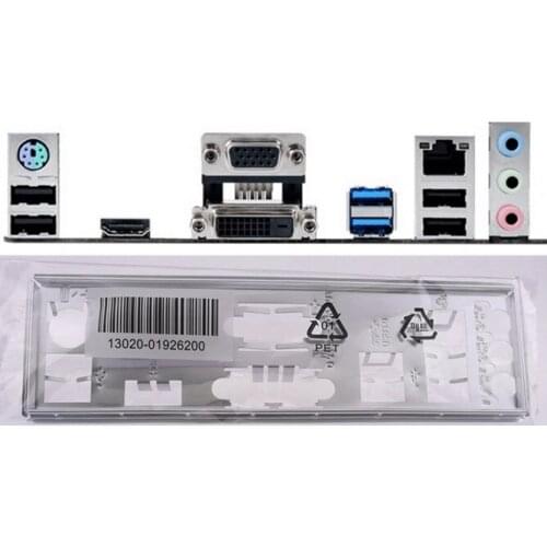 New I/O shield back plate of motherboard for H110I-PLUS just shield backplate Free shipping