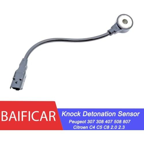 Baificar Brand New Genuine Knock Detonation Sensor 594634 For Peugeot 307 308 407 508 807 Citroen C4 C5 C8 2.0 2.3