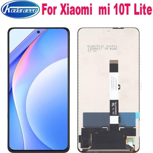 Original 6.67" For Xiaomi Mi 10T Lite 5G M2007J17G LCD Display Touch Screen Assembly Replacement