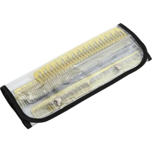 PVC Classic Hair Cutting Scissor Holder Pouch Cases Salon Bag Carrying Case