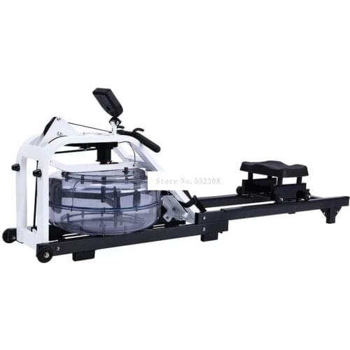 Water Resistance Rowing Machine Mutifunctional Abdominal Pectoral Indoor Fitness Training Equipment Boating Sound Row Machine