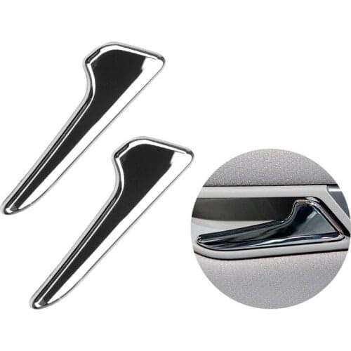 1Pc Chromed Car Inner Interior Door Handles for Mercedes-Benz A-Class W169 B-Class W245 Panel Trim Cover Left Right Front Rear
