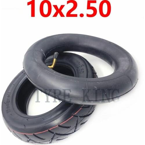 10 Inch 10x2.50 Inner Outer Tire10*2.50 Inflator Tyre for Quick 3 ZERO 10X Inokim OX Folding Electric Scooter Parts