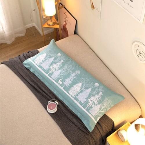 120/150/180cm Couple Long Pillowcase For Bedroom Super Soft Body Skin-friendly Pillow Cover Large Size Hugging Pillow Case