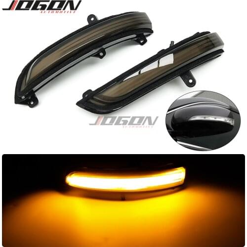 2pcs LED Dynamic Turn Signal Light Car Side Mirror Sequential Blinker Indicator Lamp For Nissan Teana J32 2008-2012