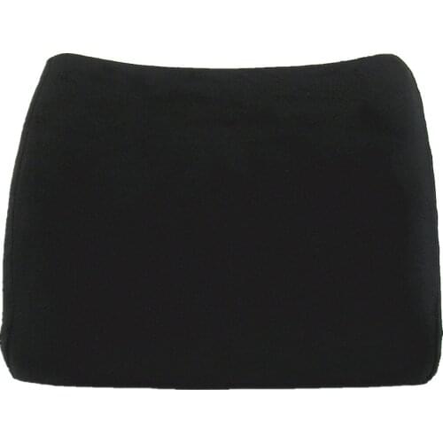 Black Memory Foam Car Seat Chair Relax Lumbar Back Support Cushion Pad For Ford