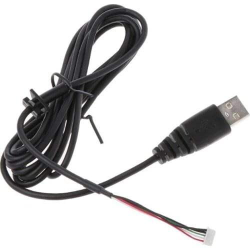 USB Soft Mouse Cable Line Replacement Wire For SteelSeries Rival 300 Mouse