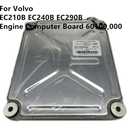 For Volvo EC210B EC240B EC290B Engine Board Circuit Board Computer Board 60100,000 High Quality Accessories Free Shipping