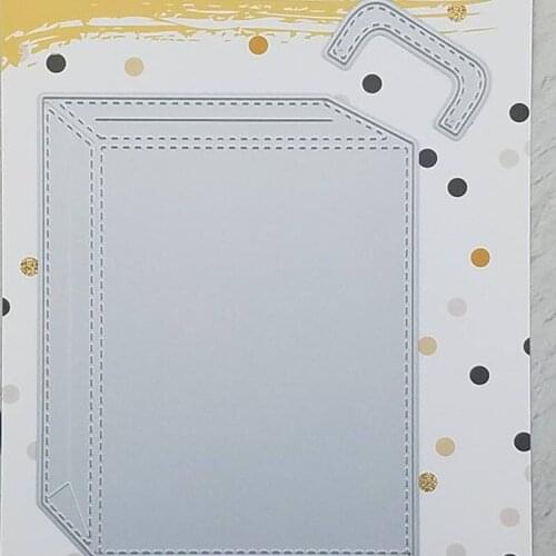 Portable Handbag Metal Cutting Dies Stencils for DIY Scrapbooking Embossing Photo Album Decoration Paper Card Crafts Die 2019