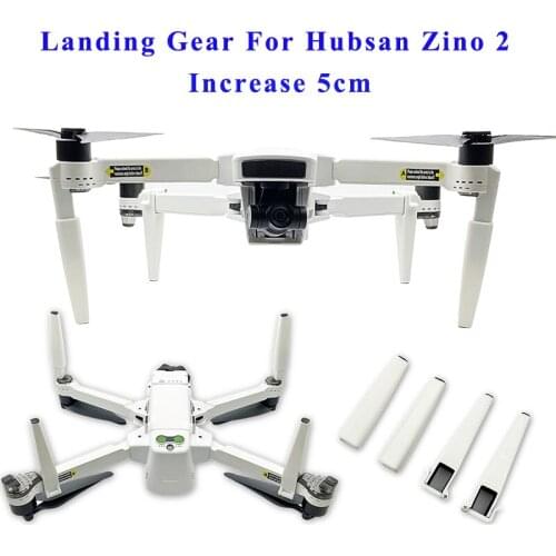 Landing Gear Heighten Landing Legs Support Feet Extension Leg Gimbal Camera Protector Feet for Hubsan ZINO 2 RC Drone Accessory