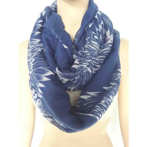 Bird woodpecker Print Infinity Loop Scarf Accessories Scarves, Free Shipping