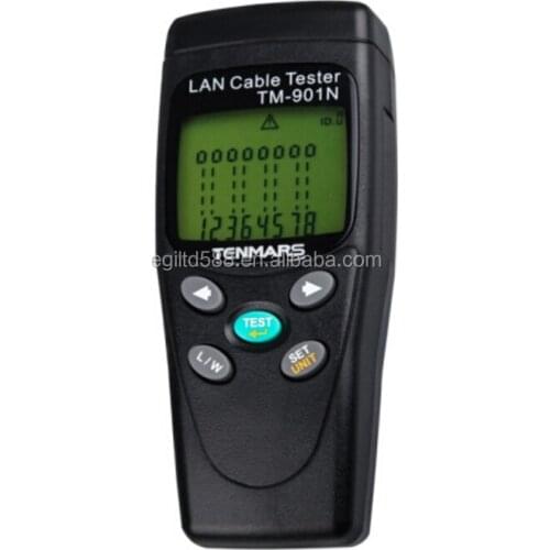 TM-901N LAN Cable Tester Cable Meter Backlit LCD Screen Displays