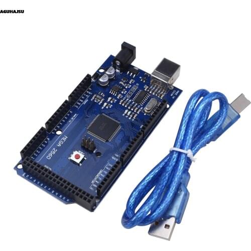 MEGA2560 MEGA 2560 R3 (ATmega2560-16AU CH340G) AVR USB board Development board MEGA2560 for arduino