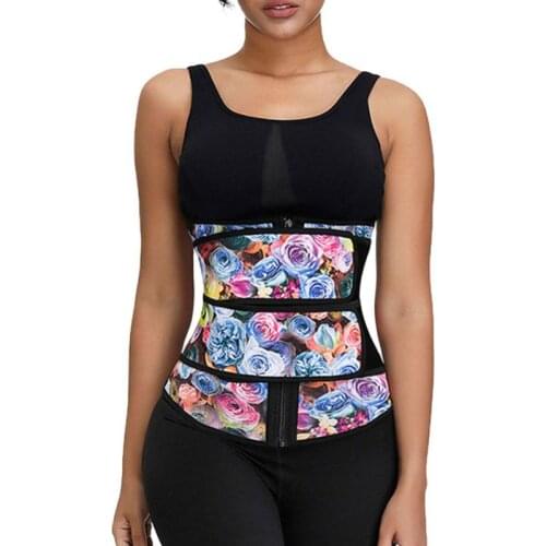 Women Waist Trainer Belt Weight Loss Body Shaper Waist Cincher Trimmer Tummy Slimming Belt Fat Burning Girdle Sexy Bustiers