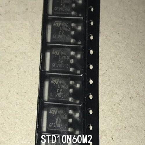 10PCS STD10N60M2 STD12N65M5 STD20N20 STD70N02L STD70N10F4 STD85N3LH5 STD95N3LLH6 STD96N3LLH6 STD100NH02L STD120N4F6 TO-252