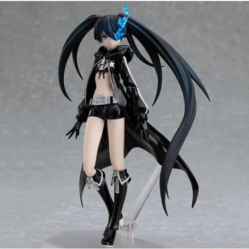 15cm Anime Black Rock shooter hEIY Figma SP012 PVC Action Figure Black Rock Taito Cannon Collection Model Dolls Toys