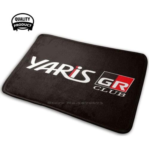 Yaris Gr Club 3D Household Goods Mat Rug Carpet Cushion Yaris Greece Car Yaris Gr Drift Gr Racing New Yaris Racecar Cars Trd