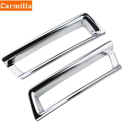 ABS Chrome Rear Fog Lamps Cover for Nissan Kicks 2017 - 2021 Exterior Modification Back Fog Lights Decoration Trim Sticker