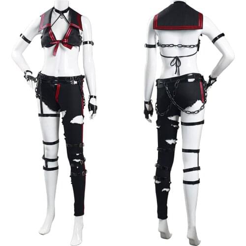 Fate Grand Order Cosplay Imaginary Scramble Joan of Arc Jeanne d‘Arc Cosplay Costume Sailor Suit Outfits Halloween Carnival Suit