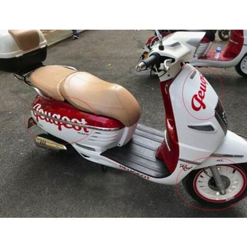 Motorcycle 2D Fairing Emblem Sticker Decal for Django150 PEUGEOT