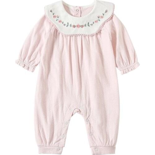 Autumn New Baby Girls Princess Cotton Romper