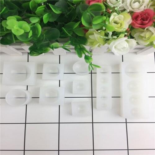Hemisphere Crystal Gem Silicone Mold Fondant Cake Decorating Polymer Clay Craft Epoxy Resin Pendant Jewelry Mould