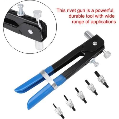 Hot Sale Manual Pull Mother Gun Pull Cap Gun 86 Pieces Set 106pcs Rivet Nut Set Manual Nut Gun Set Power Tools Manual Nut Gun