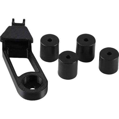 Silicone Solid Spacer With Y Axis Wire Restraint Cr-10 Solid Bed Mount Strain Relief Bracket For Cr-10/Cr10S/Cr-X Ender-3