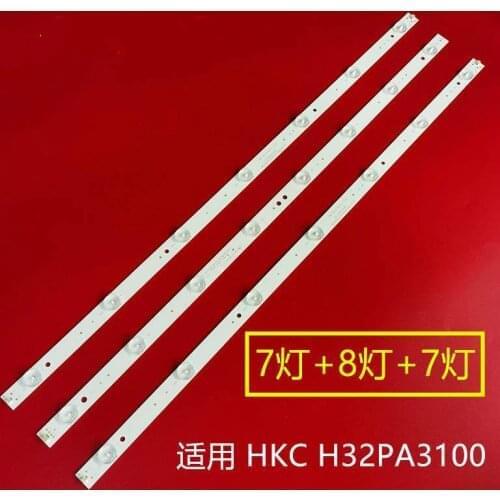 LED Backligh Strip 7+7+8Lamps HK315D07P-ZC14A-03 671-315D3-21401 For HKC H32PA3100 H32PB5000