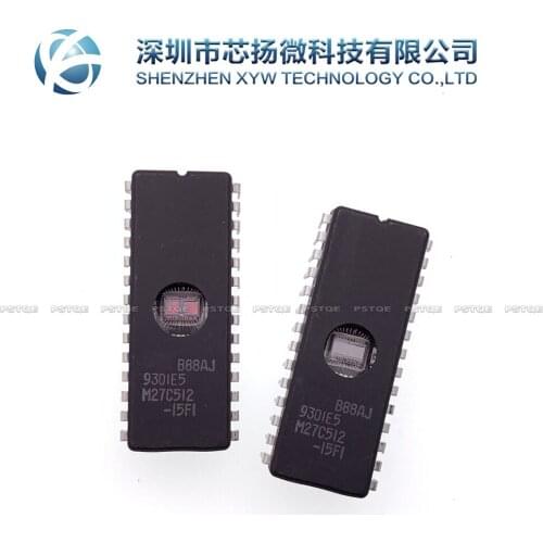 XIN YANG Electronic NEW ORIGINAL M27C512-15F1 M27C512 M27C512-15FI DIP Free shipping