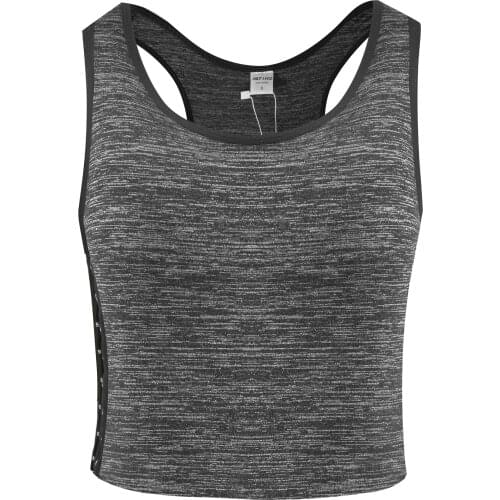 XUJI Women Tomboy Breathable Cotton Elastic Band Colors Chest Binder Tank Top
