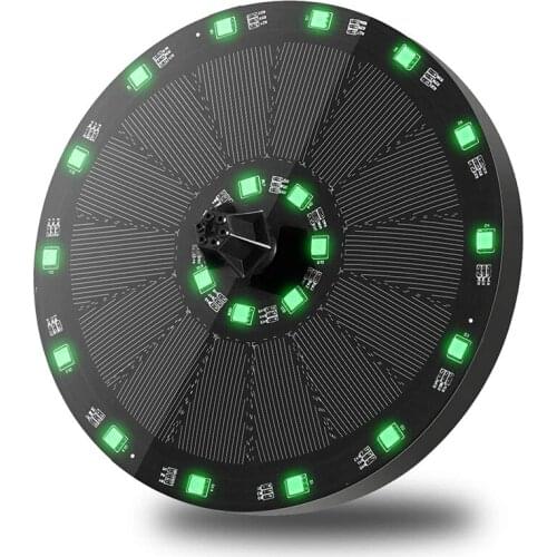 3.5W Solar Fountain Pump For Bird Bath,With LED Light,Water Fountain For Fish Tank, Outdoor Pond And Garden Decoration