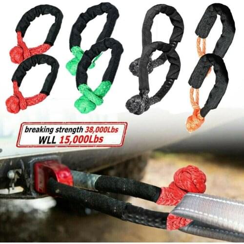 Towing Rope High Strength Synthetic Trailer Tow Ropes Racing Car Universal Tow Eye Strap Tow Strap Bumper Trailer