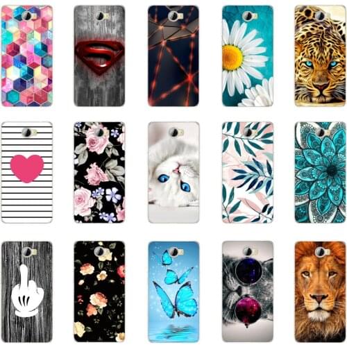Soft Silicone TPU Case Cover For Huawei Y5 II Y5 2 / Y6 II Compact / Russia Honor 5A LYO-L21 Case Phone Cover Silicon Bumper Bag