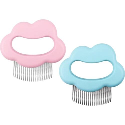 Stainless Steel Cat Comb Comfortable Massager Brush Pet Hair Removal Massage Cat Grooming Tool Cat Hair Cleaning Comb