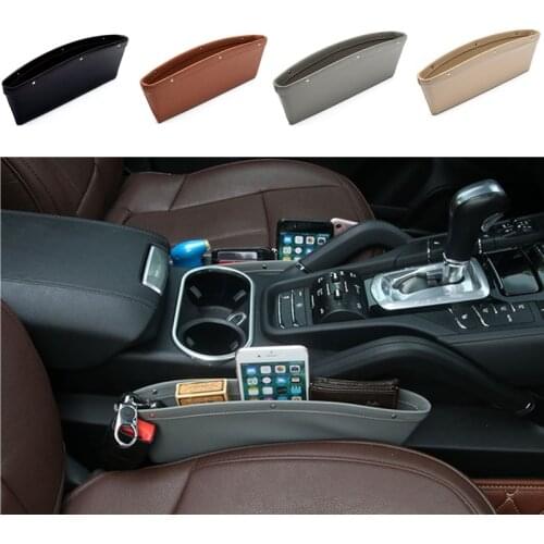 Car Seat Organizer Slit Gap Pocket Storage Box For SEAT Ibiza Leon Toledo Arosa Alhambra Exeo Supercopa Mii Altea Cordoba