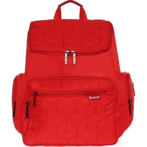 Yoyko Deluxe Mother Baby Care Backpack Burgundy