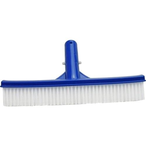 Swimming Pool Brush Head 10" Durable for Pond Spa 25x4.7cm Blue Professional