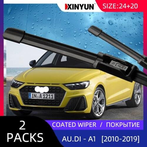 Wiper LHD Front Coated Wiper Blades For Audi A1 Sportback GBA 2011-2018 Windshield Windscreen Front Window 24"+16"