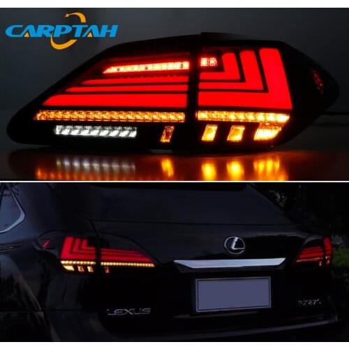 Car Styling Tail Lights Taillight For Lexus RX270 RX350 RX450h 2009 - 2015 Rear Lamp DRL + Dynamic Turn Signal + Reverse + Brake