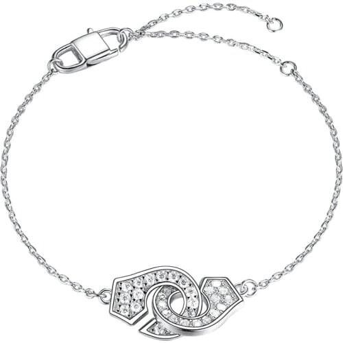 High Quality 925 Sterling Silver Handcuff Bracelets Adjustable For Women Fine Jewelry Menottes En Argent Trends in 2022 Gift