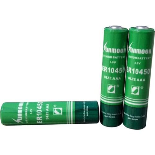 1PCS ER10450 3.6V AAA No. 7 battery alarm battery heating thermostat battery