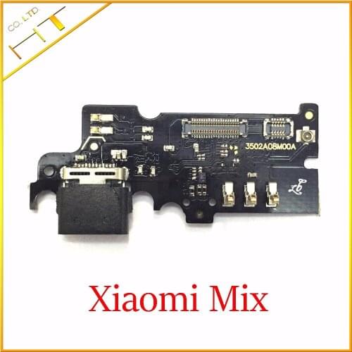 10pcs dock Micro USB charging Charger Flex Cable Port board with Microphone Module Assembly for Xiaomi MIX
