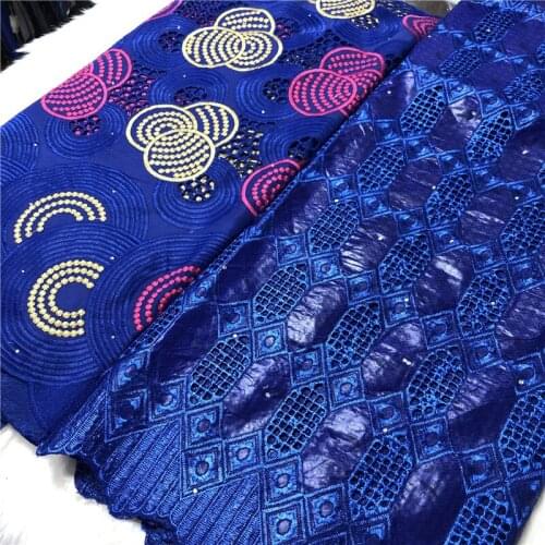 Bazin riche brode Cotton Fabrics