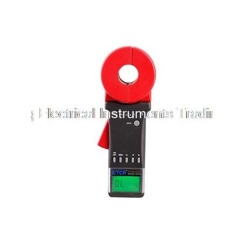 Fast arrival ETCR2100E+ Clamp On Ground Earth Resistance Tester Meter 0.01-1200ohm 0.00mA-40.0A