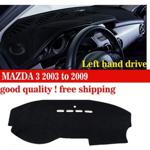 Car dashboard covers mat for Old MAZDA 3 2003 to 2009 Left hand drive dashmat pad dash covers Instrument platform accessories