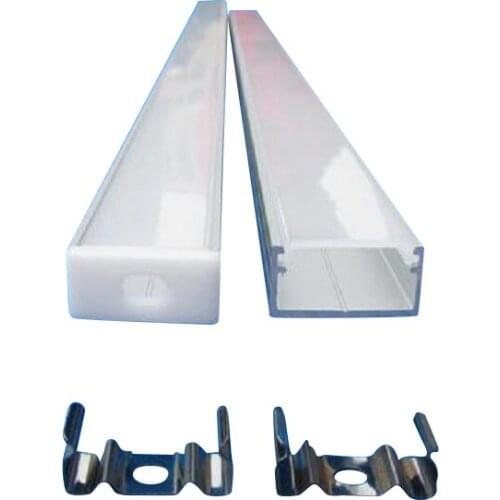 10pcs/lot led channel Extrusion,2m led aluminium profile for dual 3528 strip,16mm PCB board led bar light SDW-1808