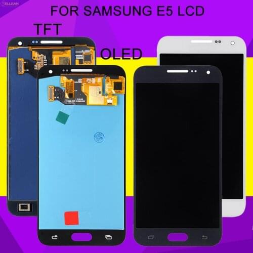 Catteny Amoled E5 Display For Samsung Galaxy E500 Lcd With Touch Panel Screen Digitizer E5000 E500M E500H Assembly Free Shipping