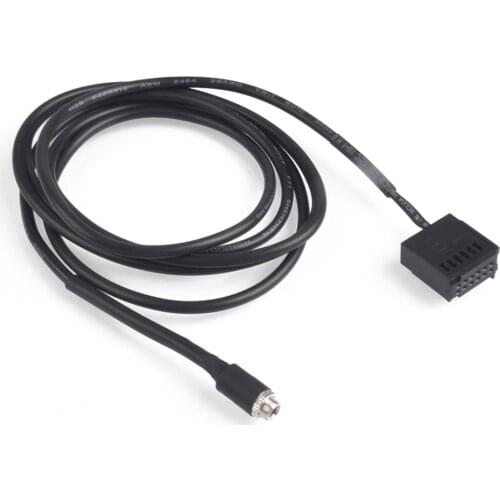 6000CD AUX Input Adapter Cable 3.5mm Female jack MP3 Mobile Phone for Ford Focus Fiesta Mondeo for Galaxy