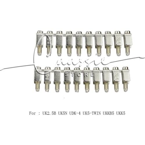 FBI 10-6 Fixed Bridge UK Type Terminal Block Accessories for UK2.5B UK5N UDK-4 UK5-TWIN UKKB5 UKK5 DIN Rail Terminal Blocks